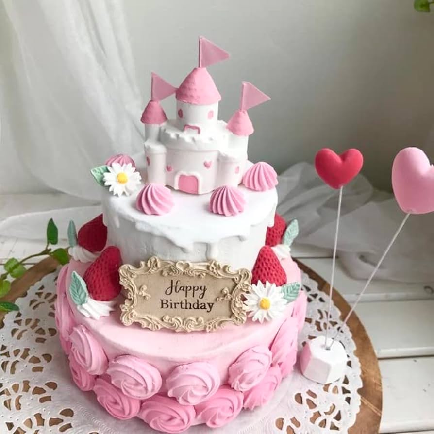 おうちスタジオセット　バースデー　ハーフバースデー　クレイケーキ　造花　誕生日 楽天市場】【 デイジー クレイケーキ 】オリジナル クレイケーキ